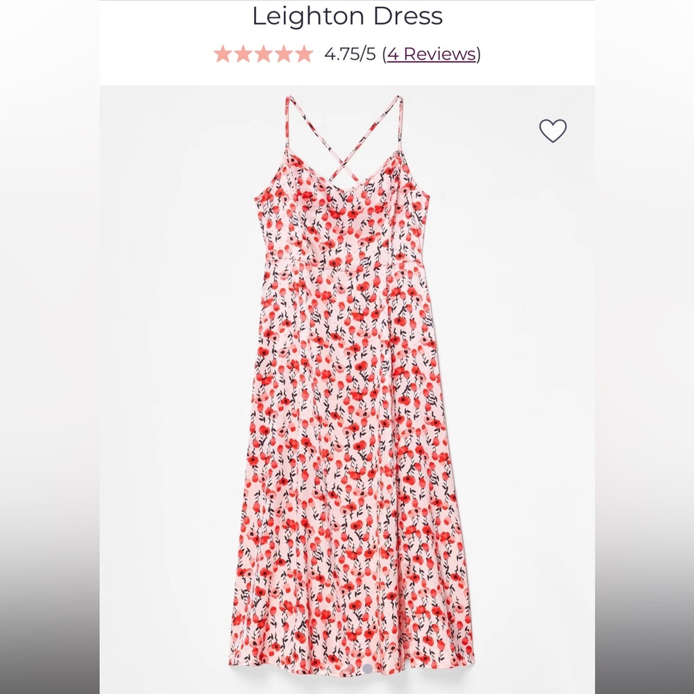 Adore Me Leighton Slip Midi Dress